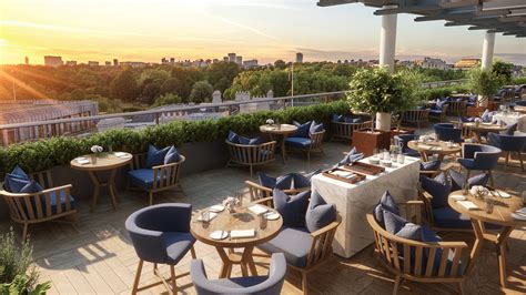 Fine Dining Restaurants and Rooftop Bar .